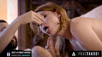PURE TABOO Depressed Widower Uses Stepson's Rizz To Fuck His Late Wife's Look-alike Lacy Lennon